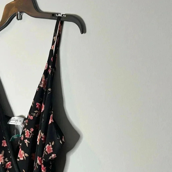 Kayleigh Rochelle Multicolor Floral Knot Wrap Sleevelesss Jumpsuit Size XXL - Picture 8 of 10